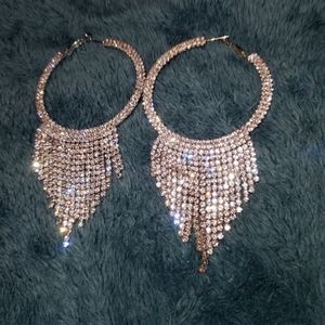 Rhinestone Bridal wedding woman earings